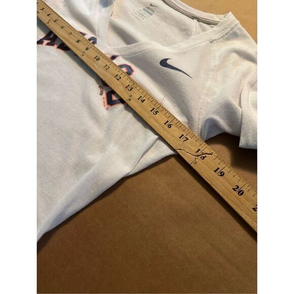 Nike Women’s Houston Astros MLB Baseball V Neck Graphic Shirt Size M - Picture 9 of 13